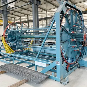 ماكينة صناعة أنابيب خرسانية مقاس 300-4000 مم ماكينة لحام القفص المزود بمضخات