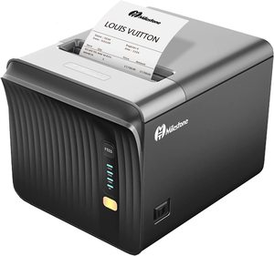 MHT-P80A-Impresora térmica de recibos de 80mm, máquina de impresión térmica de alta velocidad con Bluetooth, 80mm, con cortador de papel - Product Image 1