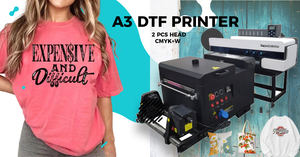 Tầm Nhìn Mô Hình Mới A3 Xp600 Dtf Máy In Phim Vật Nuôi Máy In T-Shirt Dệt Dtf Máy In Với Lắc Bột Máy - Product Image 4