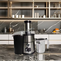 Multifunctionele 4 In 1 Roestvrijstalen Hele Appel Oranje Fruit Verwerking Elektrische Juicer Afzuigmachine