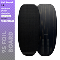 Planche de paddle gonflable tout-en-un en fibre de carbone, légère, 95x42cm, hydrofoil pour le surf en mer