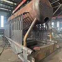 1Ton 1.25MPa Boiler Uap Otomatis Berbahan Bakar Biomassa dengan Rantai Grate Stoker