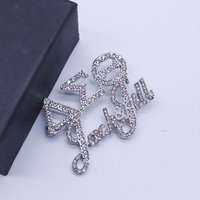 Bas prix en gros Delta Sigma Theta Jack et Jill symbole Design Celar Bling incrusté grec DST JJOA bijoux fantaisie broche broche