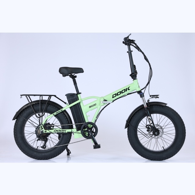 16" Foldable Electric Bike 500W 20ah City Urban Leisure E-Bikes with Removable Battery Commuter Cargo Electric Cycle with Shelf