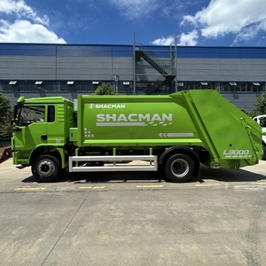 Camion compacteur à chargement arrière Shacman, manuel, 4x2, pour la compression des déchets, à vendre - Product Image 1