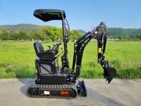 Mini-excavatrice agricole à moteur Kubota, 1,2 tonne, 1,5 tonne, 3,5 tonnes, petite pelle diesel, prix compétitif, vente chaude