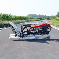 Transplanteuse de riz à six rangs haute productivité, machine de plantation de riz autotractée, boîte de vitesses complète, moteur, garantie d'un an