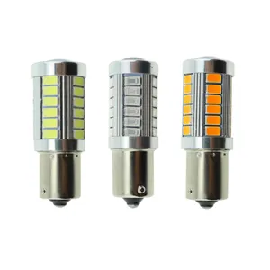 S25 1156 BA15S P21W 1157 P21/5W BAY15D LED Lights 5630 7443 7440 Car Turn Signal Bulbs Auto Reverse Light Brake Lamp 12V Bulb