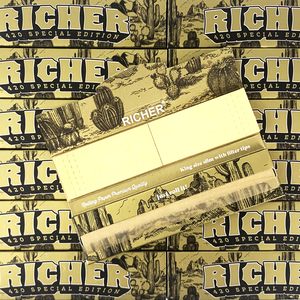 Richer Rolling Papers King Size Slim With Filter Tips 420 Special Edition Premium Quality Classic Design - Product Image 6
