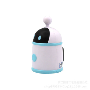 Jouet anti-stress en mousse PU, personnage de dessin animé, pour décoration de bureau, cadeau - Product Image 4