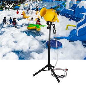 MOWL Tragbare Schaumkanone 1000W Beweglicher Schaumwerfer mit Ständer für Outdoor-Sommeraktivitäten, Schwimmbad-Events und Kinderfeste - Product Image 2