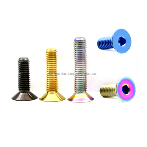 Gr5 Iso10642 Din7991 Titan Vít Bolt M3/M4/M5/M6/M8 RC Xe/Xe Đạp/Xe Máy Tự Động Hình Lục Giác Chìm Đầu Metric/Inch - Product Image 3