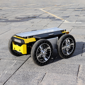 מיני ugv חיצוני 4 כונן גלגל רכב שטח אוטונומי עם גלגלי AVT-W9D שלדת רובוט - Product Image 3