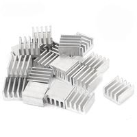 8.8x8.8x5mm dissipateur thermique en aluminium refroidisseur de radiateur de refroidissement de puce électronique pour CPU RAM GPU A4988 dissipateur de chaleur de jeu de puces