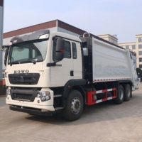Camion compacteur de déchets Howo 6x4 16CBM - Prix du camion à ordures compactées
