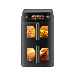 Horno <span class=keywords><strong>Freidora</strong></span> <span class=keywords><strong>de</strong></span> <span class=keywords><strong>Aire</strong></span> Dual <span class=keywords><strong>de</strong></span> Gran Capacidad, el Más Vendido, Inteligente, <span class=keywords><strong>de</strong></span> Plástico, con Apagado Automático y Circulación <span class=keywords><strong>de</strong></span> <span class=keywords><strong>Aire</strong></span> Caliente - Product Image 4