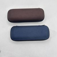 Étui à lunettes de soleil, lunettes de protection et lunettes de myopie en tissu Oxford rectangulaire, EVA, nouveau, anti-pression et anti-chute, multicolore, avec fermeture éclair et crochet