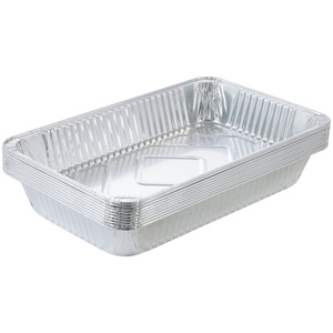 Heavy Duty 21 X 13 Full Size Sheet Pan Aluminum Tray Full Size Deep Aluminum Steam Table Pans with <b>Foil</b> Lid 100g/120g/130g - Product Image 1