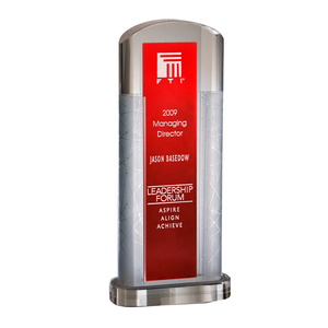 YearsCrystal Maßgefertigter Gestreifter Klarer Kristallglas-Grabstein für Haustiere, Sandgestrahltes Kristallglas, Auszeichnung, Denkmal, Sammlerstück - Product Image 2