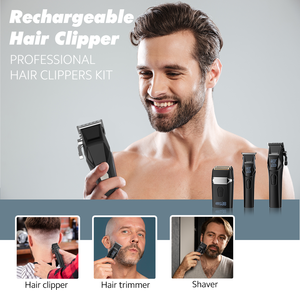 प्रोटेक हाई स्पीड बार्बर क्लिपर सेट-कटिंग मशीन पेशेवर हेयर क्लिपर सेट-कटिंग मशीन पेशेवर हेयर क्लिपर - Product Image 5