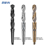 Forets hélicoïdaux à queue conique Morse HSS DIN345 haute performance M2 MT2 MT3 57mm MTS 34mm 18mm, fabriqués en Chine