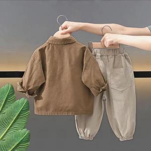 Ensemble de vêtements de haute qualité pour garçons de 4 à 12 ans avec un design élégant, une coupe confortable et une utilisation en toute saison pour tous les jours - Product Image 5