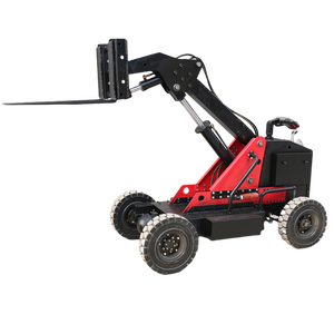 Chariot élévateur tout-terrain TK600 600-1500 kg avec déplaceur latéral hydraulique, pneus pleins, mini télécommande extérieure tout-terrain - Product Image 3