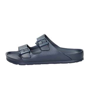 Ciabatta da uomo Novaflex Quassolo blu, comoda per l'uso interno - Product Image 1