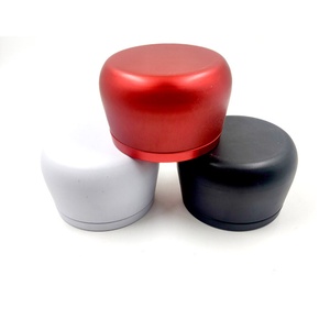 Latas Decorativas de Metal para Hacer Velas, Ecológicas, de Grado Alimenticio, de 4 oz, Frascos Redondos Pequeños con Tapa en Blanco, Rojo y Negro - Product Image 6