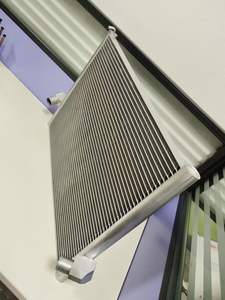 เครื่องแลกเปลี่ยนความร้อนแบบครีบอะลูมิเนียม3003พร้อมพัดลมสำหรับเครื่องระเหยน้ำคอนเดนเซอร์และเครื่องทำความเย็นด้วยอากาศ - Product Image 5