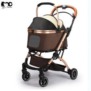 Muestra Gratuita, Carrito de Viaje Plegable Desmontable para Mascotas, OEM ODM, de Lujo, Plegado Rápido en un Solo Paso, Bolsa de Transporte para Perros y Gatos - Product Image 6