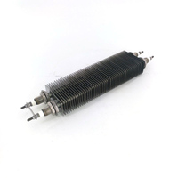 Tube chauffant tubulaire à ailettes carrées en acier inoxydable durable 220V 380V 800W 1000W pour four de séchage industriel