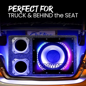 DIBEISI OEM/ODM vente en gros (jamais au détail) 12 pouces Subwoofer haut-parleur voiture Woofer avec télécommande amplificateur et led - Product Image 2