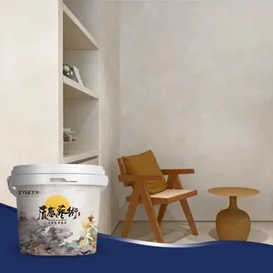 Yile 2024 New Products Lime Wash Paint Wash Paint Interior Wall Decoration Lime Based Stucco Paint