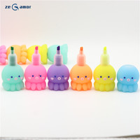 Plume-cigare fluo personnalisé, stylo marqueur avec Logo, pieuvre, Kawaii, nouveau, 2020