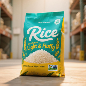 ถุงบรรจุข้าวพิมพ์ลายแบบกำหนดเองกระสอบเมล็ดข้าว5กก. 10กก. สำหรับเก็บเมล็ดข้าวโพด - Product Image 6