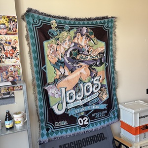 Tapisserie Anime Personnalisée Berserk en Polyester Coton Tissé Jacquard – Couverture de Canapé, Plaid Décoratif pour Salon et Lit - Product Image 1