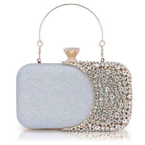 Elegante Bolso de Noche con Pedrería para Mujer, Bolso de Mano de Lujo con Cristales Brillantes, Bolsos de Mano para Mujer - Product Image 6