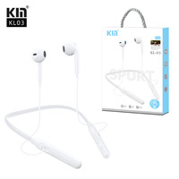 Casque audio KL03 à porter autour du cou pour la salle de sport, le cyclisme et le streaming en direct en extérieur