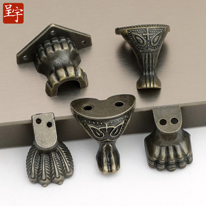 Base de Soporte para Muebles de Aleación de Zinc Retro, para Zapatero, Diseño Tradicional y Duradero - Product Image 1