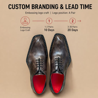 Übergrößen Goodyear Herren Norweigh Stitch Oxford Schuhe Handgenähte Hochwertige Echtleder Schnürschuhe mit Abgeschrägter Sohle Anzugschuhe