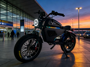 Vélo de montagne pour adultes certifié QQML-UL2849, 3000W, 60V, moteur arrière sans balais, cadre en alliage d'aluminium, pour les déplacements hors route, CE GCC - Product Image 1