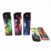 Briquet au butane pur économique promotionnel pour soirée en boîte de nuit Sexy Lady