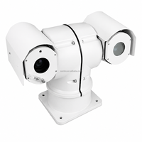Sistema de Vigilancia Térmica Ethernet de Bajo Costo con Cámara de Seguridad PTZ de Monitoreo de Doble Espectro