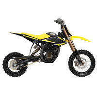 Moto électrique de style Surron Storm Bee, 8 kW, 58 V 22 Ah, 65 km/h, longue portée, pneus tout-terrain, freins à disque avant et arrière, moto sportive