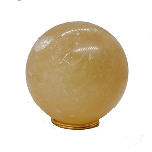 Natural Orange Honey Calcite Crystal Ball Polished Healing <b>Stone</b> Sphere for Energy Decor & Meditation-Love & Feng Shui Style - Product Image 5