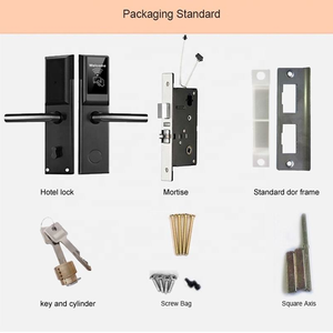 Serrure <span class=keywords><strong>de</strong></span> porte d'hôtel intelligente à clé mécanique <span class=keywords><strong>de</strong></span> haute qualité, 13,56 MHz RFID, avec système TTlock et logiciel TThotel - Product Image 3