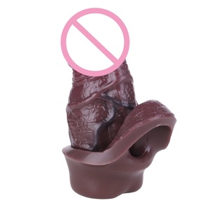 Extensor de Pene SXXY de 17 cm de Longitud, Condón Reutilizable, Funda Gruesa para Pene, Condón para Retrasar la Eyaculación, Potenciador de la Estimulación para Parejas, Juguetes Sexuales - Product Image 5