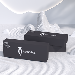 Biểu Tượng Tùy Chỉnh Giá Rẻ Cứng Nhắc Hộp Bút Chì Sang Trọng Màu Đen Mực Đậu Nành Hình Chữ Nhật Bút Hiển Thị Nắp Và Cơ Sở Hộp Quà Tặng - Product Image 2