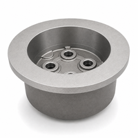 Boîtier de roulement en fonte ductile GGG50 sur mesure, usiné CNC de précision, pour engrenages de machines industrielles